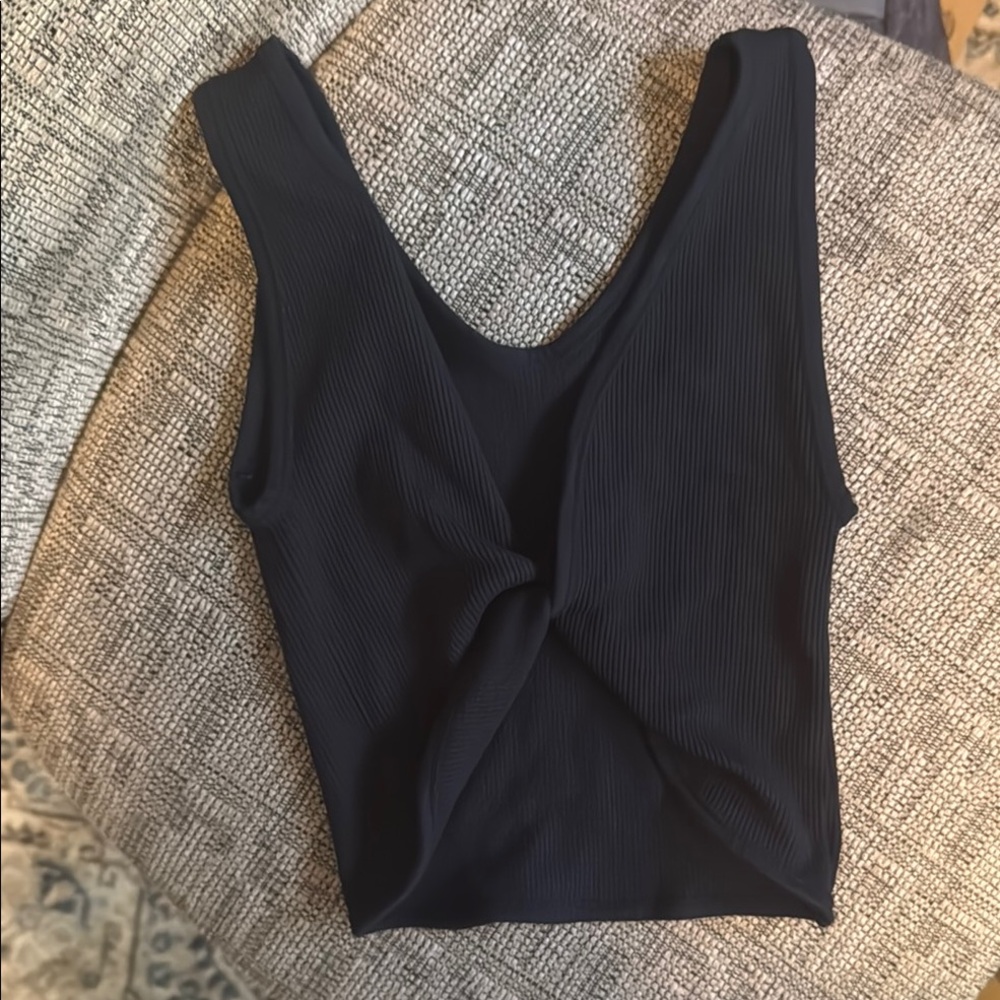 Elegant Black Sleeveless Top